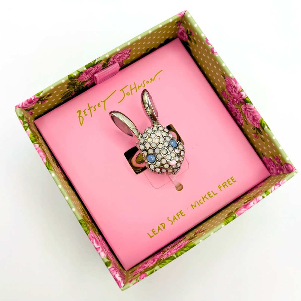 Betsey Johnson Bunny Ring